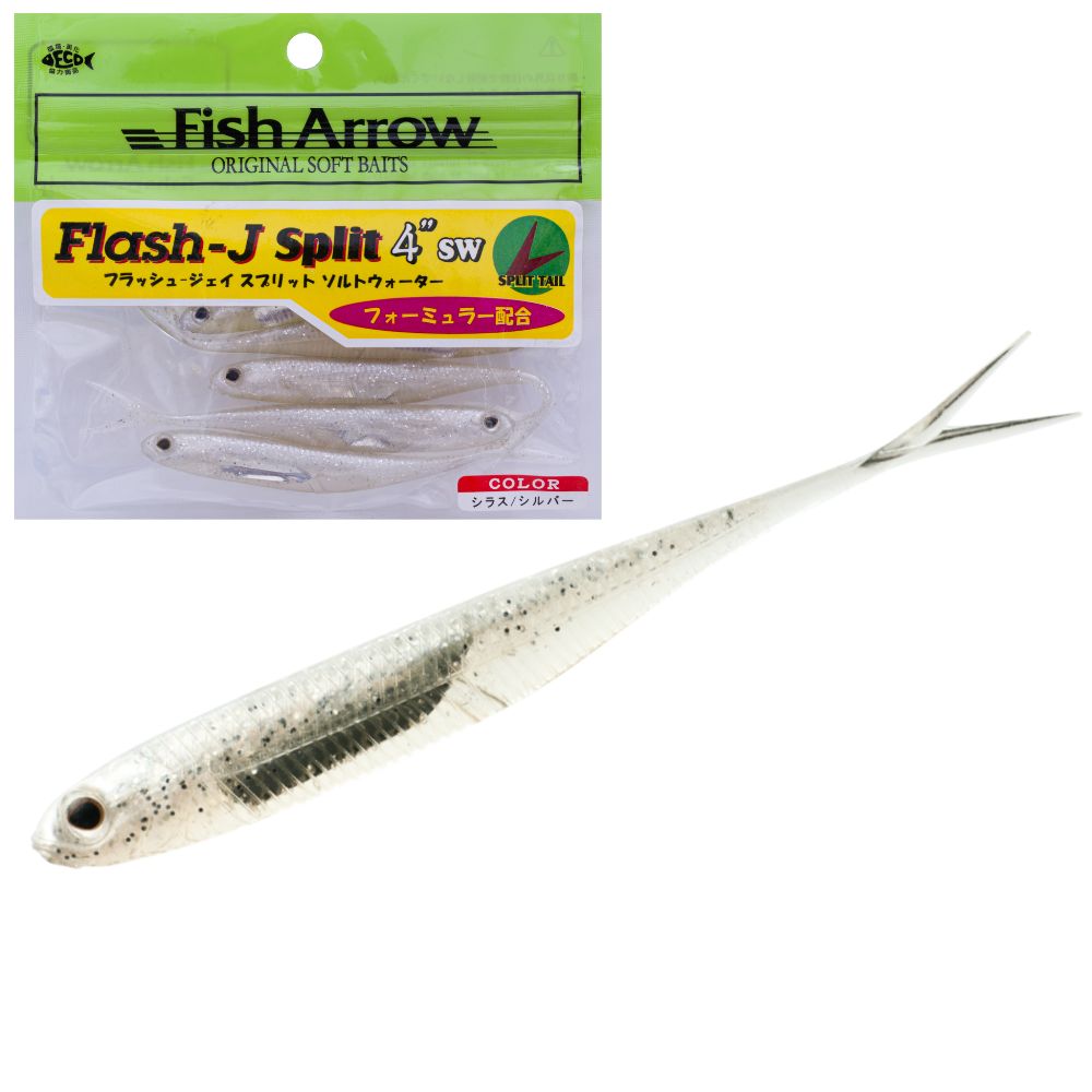 FISH ARROW Soft Bait Lure Saltwater Serie FLASH-J 4” SW