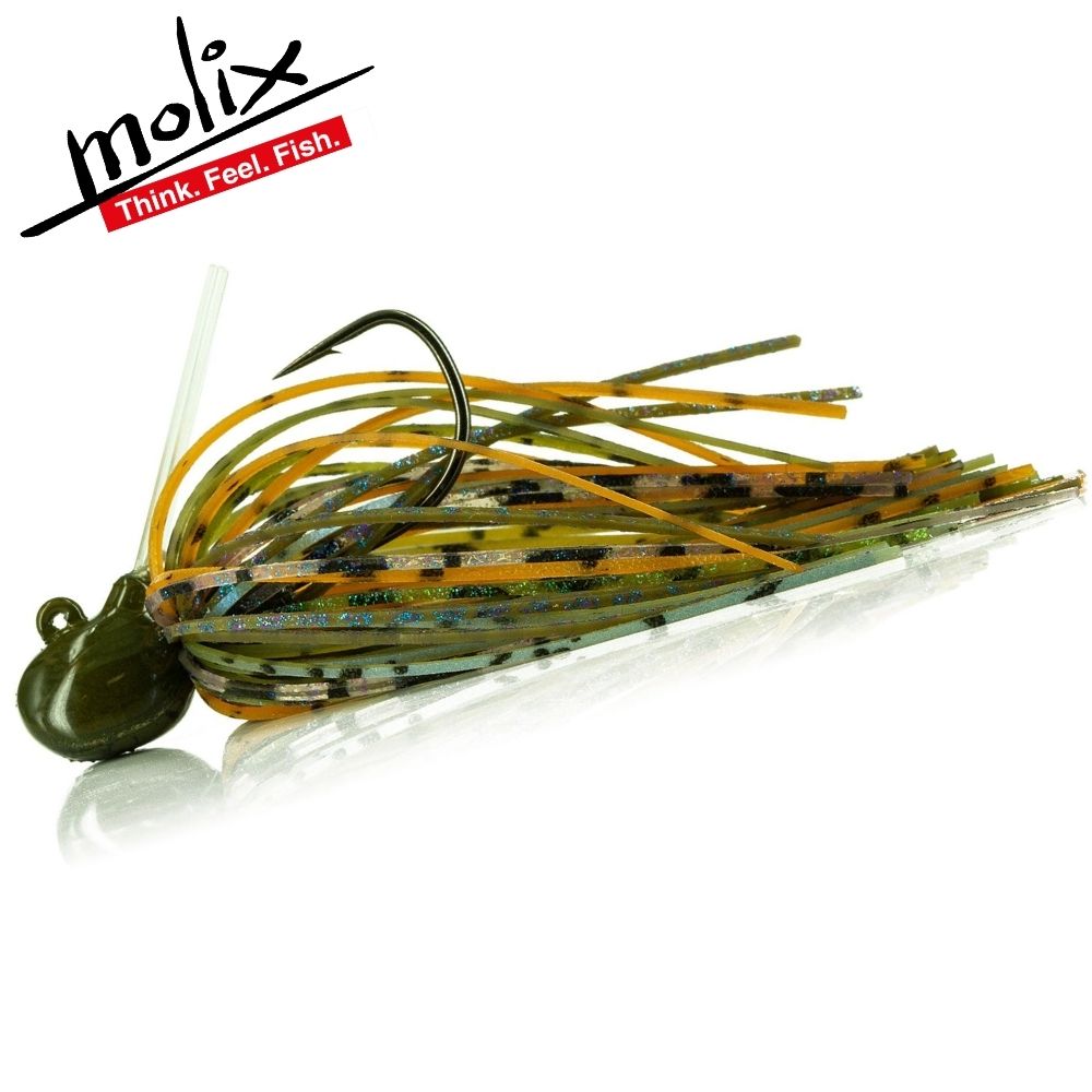 MOLIX Bass Fishing Weedles Jig Head Lure NANO JIG 1/8oz (3.5g)