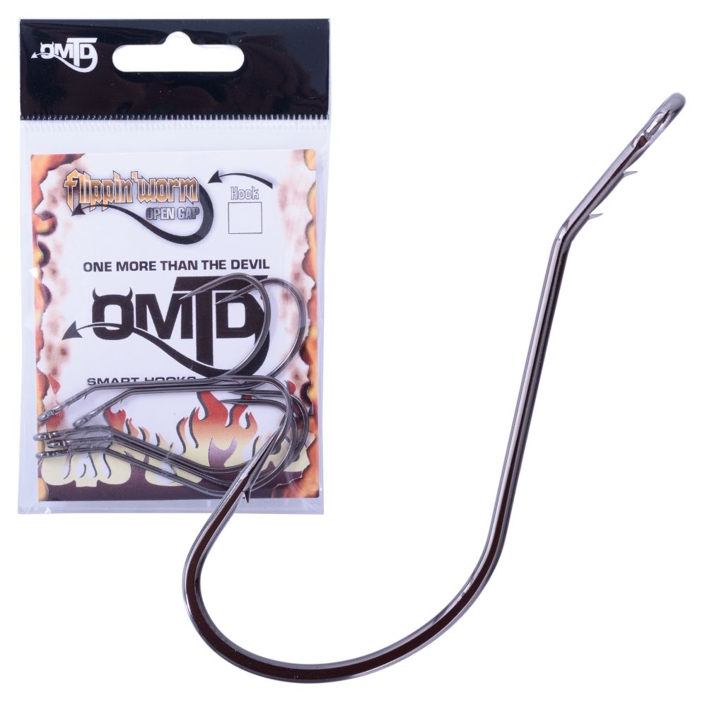 OMTD Open Gap Flippin' Worm Hook OH1300