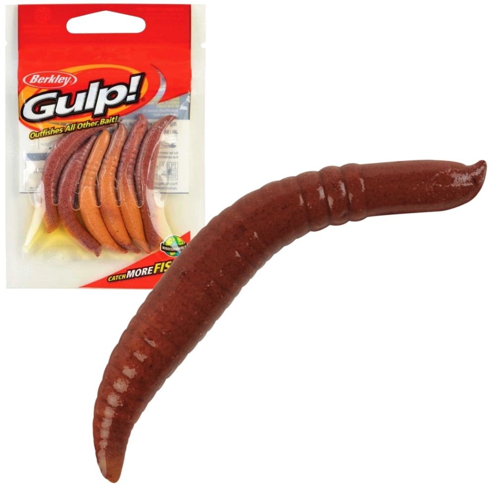 Realistic Fishing with Earthworms (Artificial) - Gulp Worms Catch