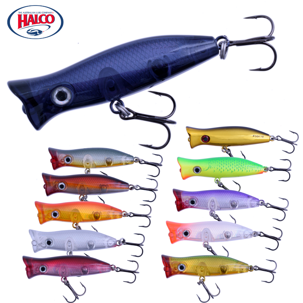 HALCO Ultimate Topwater Fishing Popper Lure ROOSTA 60