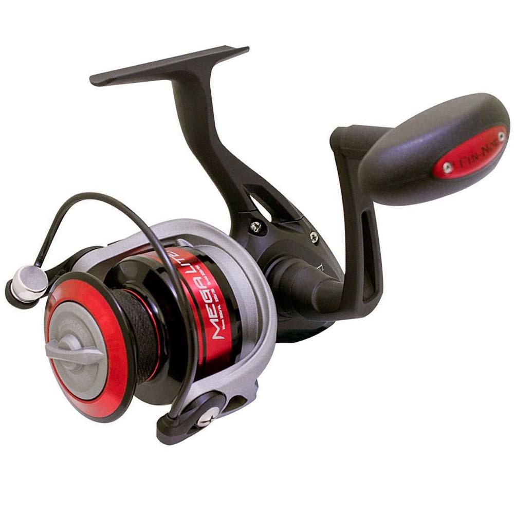 FIN-NOR Corrosion Resistant Graphite Spinning Reel MEGALITE