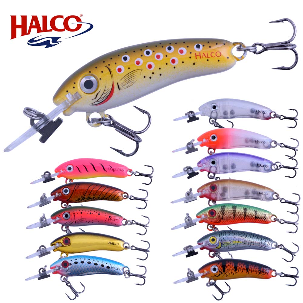 HALCO Twitchbait Minnow Lure LASER PRO 45