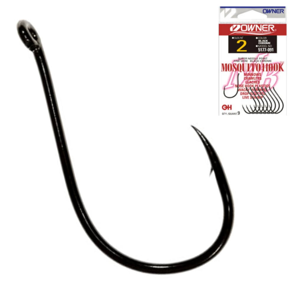 OWNER Super Needle Point Drop Shot Hook Mosquito 5177