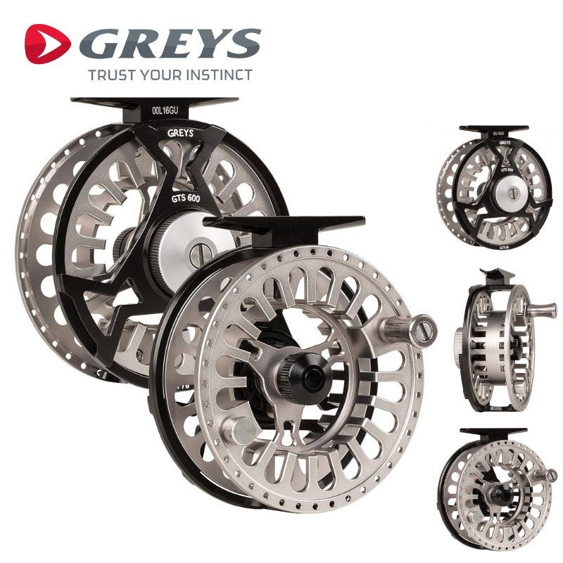 GREYS Fly Fishing Reel GTS 600 4/5/6  24/7-FISHING Freshwater fishing store