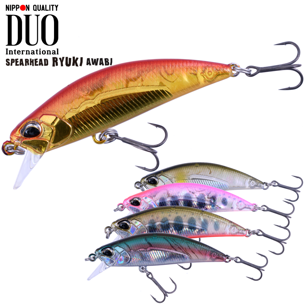 s DUO Spearhead Ryuki 50S Sinking Minnow Lure Select Color