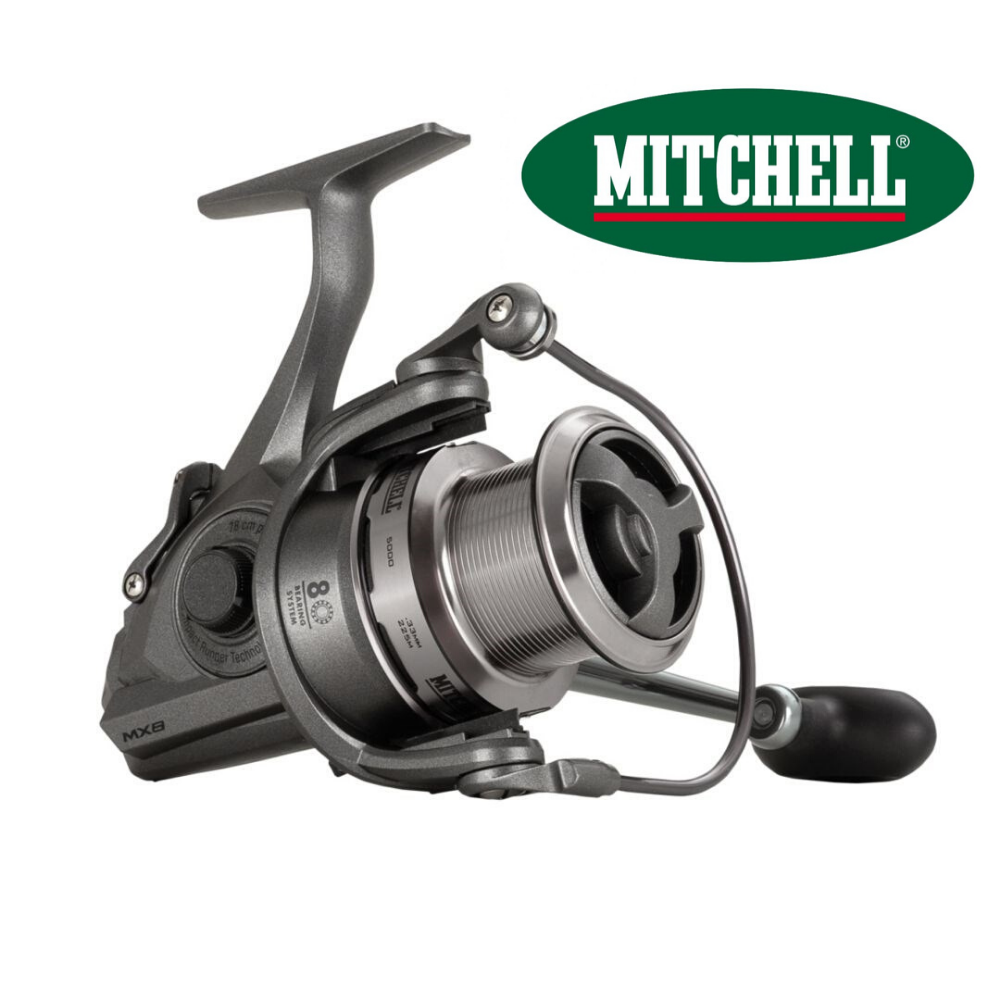 MITCHELL Full Runner MX8 Free Spool Carp Fishing Reel