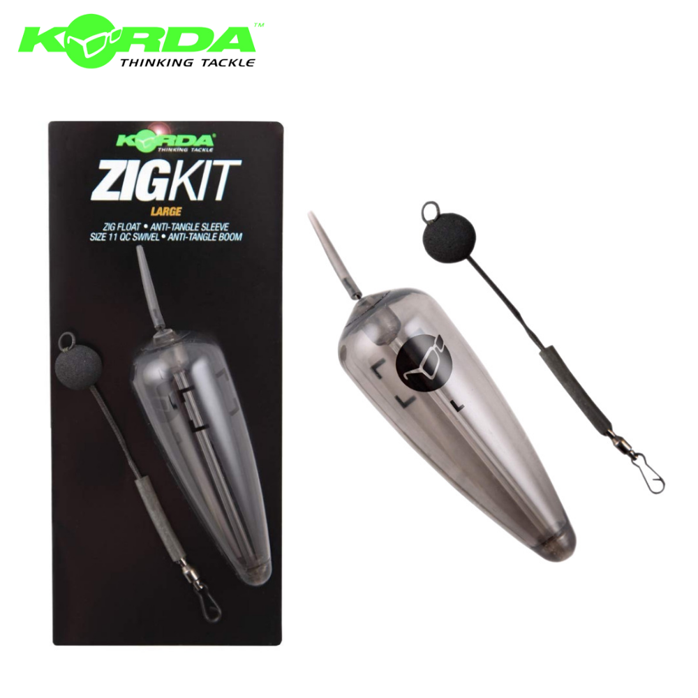 KORDA Carp Fishing Adjustable ZIG Kit / Medium & Large