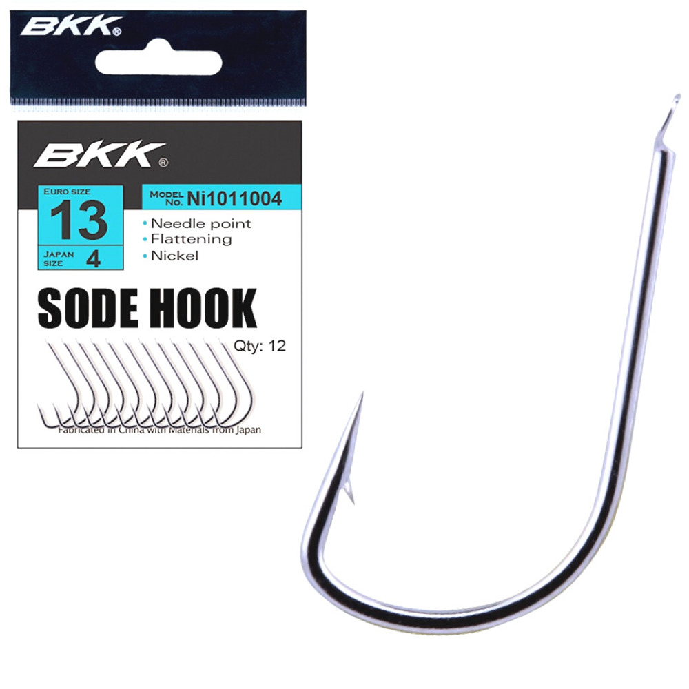 BKK Fishing Needle Sharp Point Bait Hook SODE DIAMOND (12pcs)