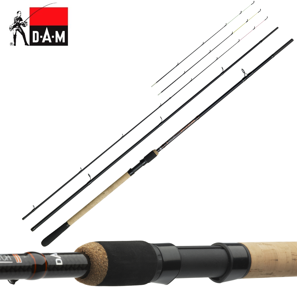 DAM Sensomax II Heavy Feeder Fishing Rod 3,90M / 100-150G / 3+3PCS
