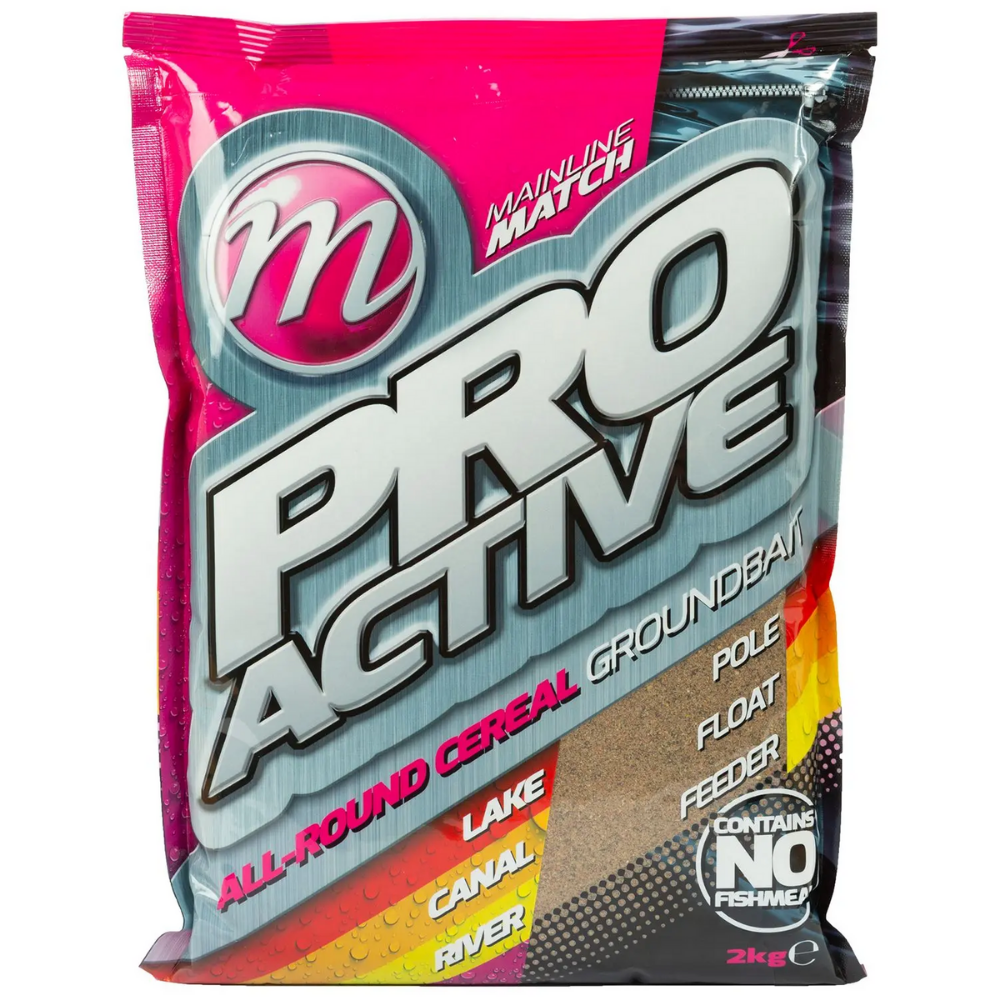 Mainline Match Pro-Active All Round Cereal Groundbait Mix 2kg