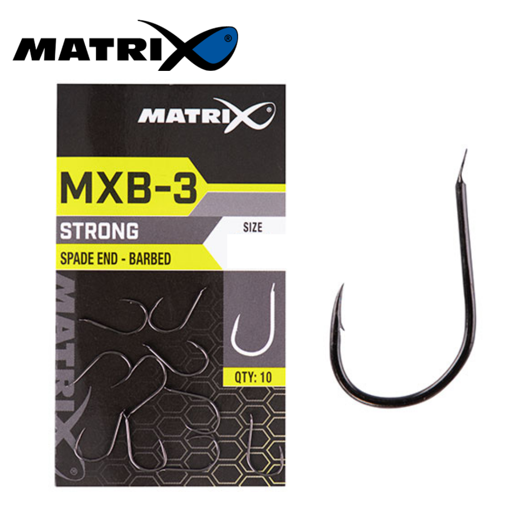 MATRIX MXB-3 Barbed Spade End Black Nickel