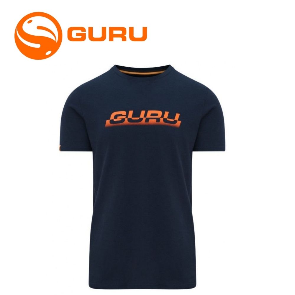 Guru Black T Shirt *All Sizes* NEW Coarse Fishing T Shirt 