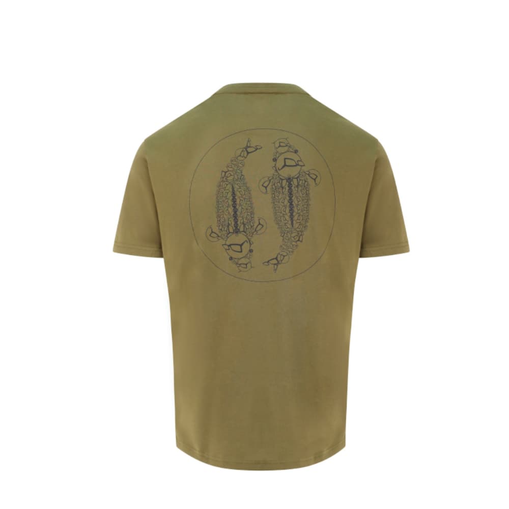 KORDA Le Mandala T-Shirt Olive  24/7-FISHING Freshwater fishing store