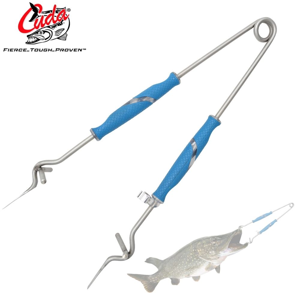 CUDA Fishing Hook Removing Aid Tool Stainless Steel Jaw Spreader