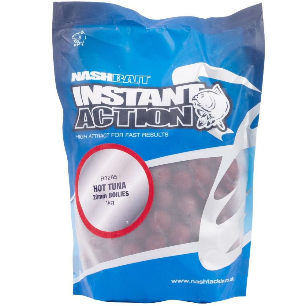 Nash Instant Action Hot Tuna Boilies 