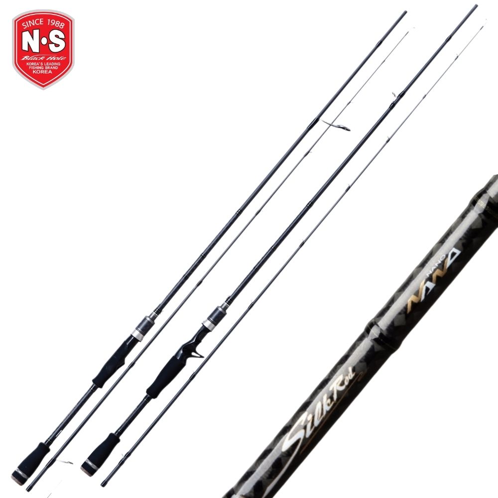 NS BLACK HOLE Freshwater Bass Fishing Rod SILKROD NANO