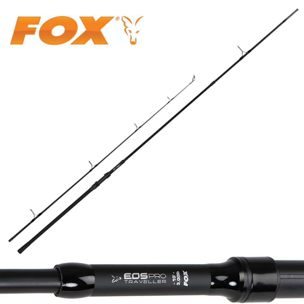 FOX Carp Fishing Rod EOS PRO TRAVELLER 8-10ft 3.00lb