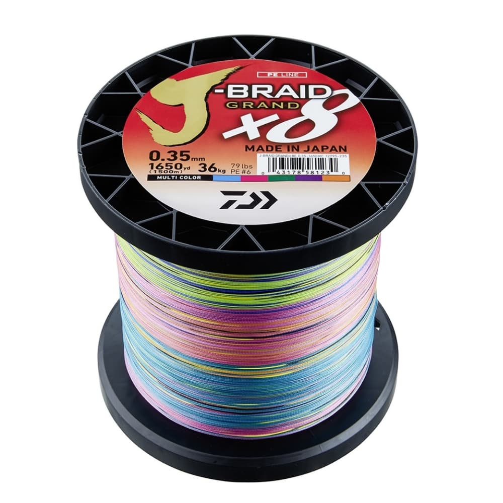 DAIWA 8 Strand Izanas Braid Line J-Braid X8 GRAND 1500m Multicolor