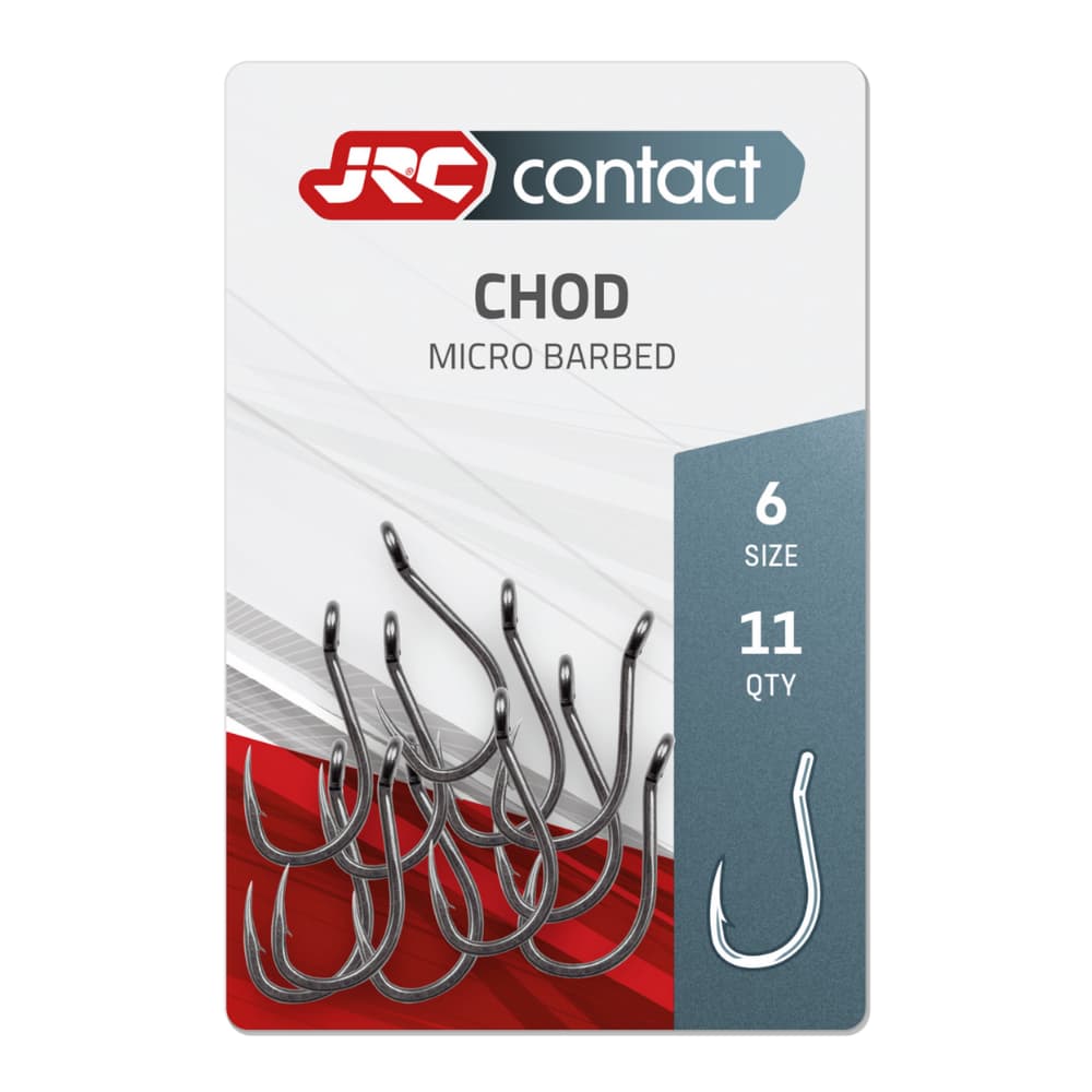 JRC Carp Fishing Hooks CONTACT CHOD Micro Barbed - 6