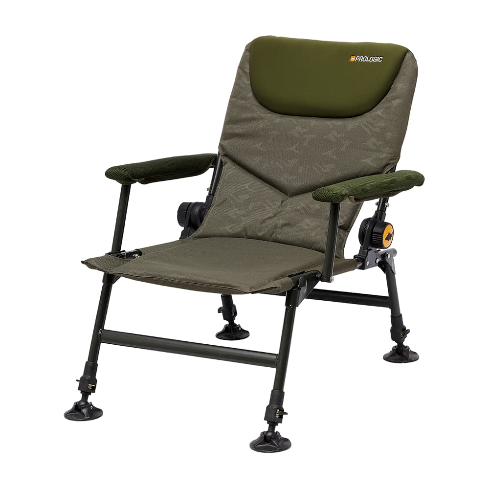 PROLOGIC Carp Fishing INSPIRE LITE PRO Recliner Chair With Armrests 140kg 24 7 FISHING Freshwater fishing store