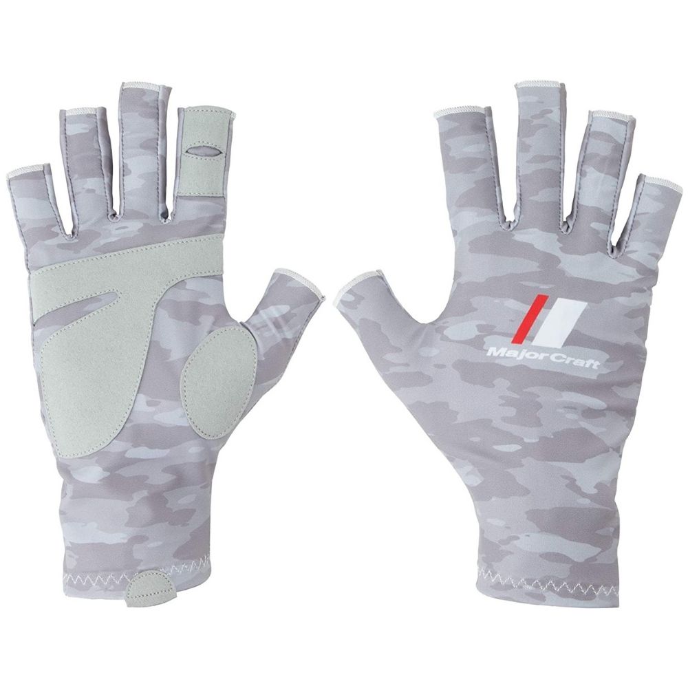 MAJOR CRAFT Quick Drying/UV Protection Fishing Gloves SG-Light