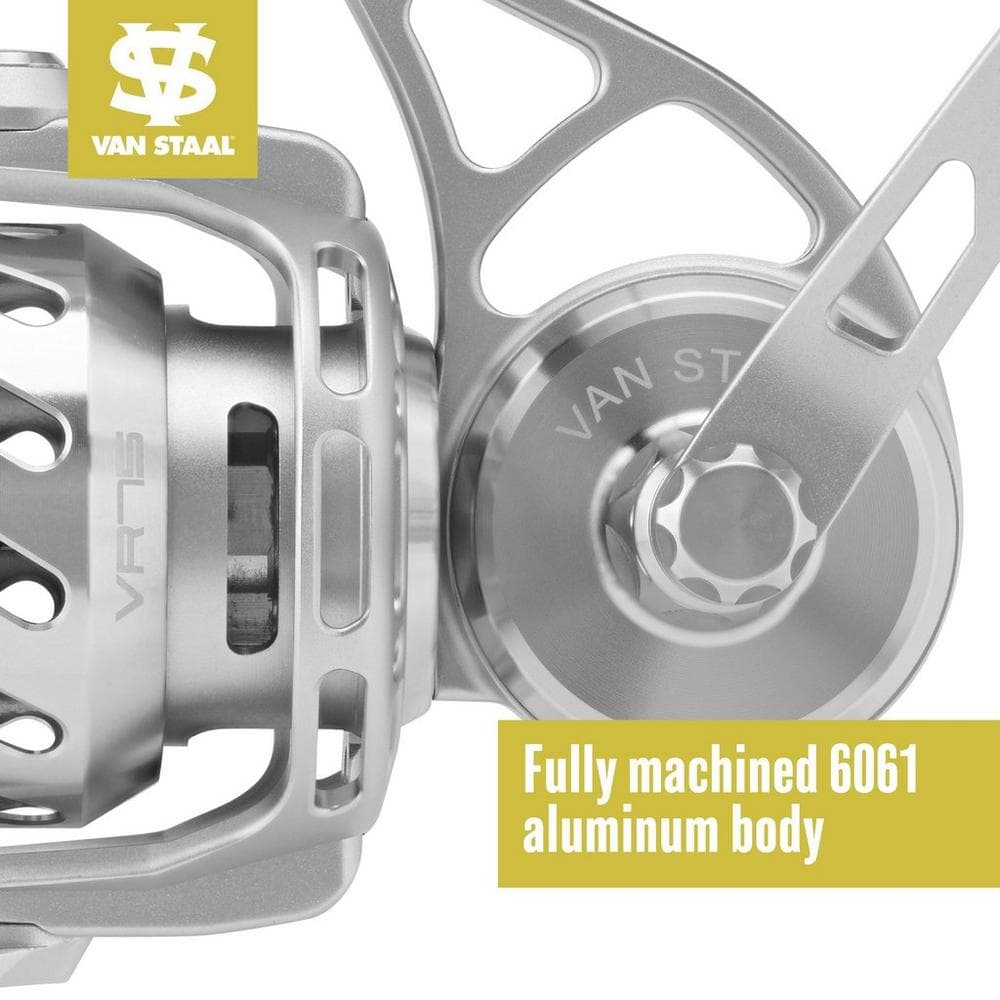 VAN STAAL Ultimate Aluminium Body Spinning Reel VR150 Silver