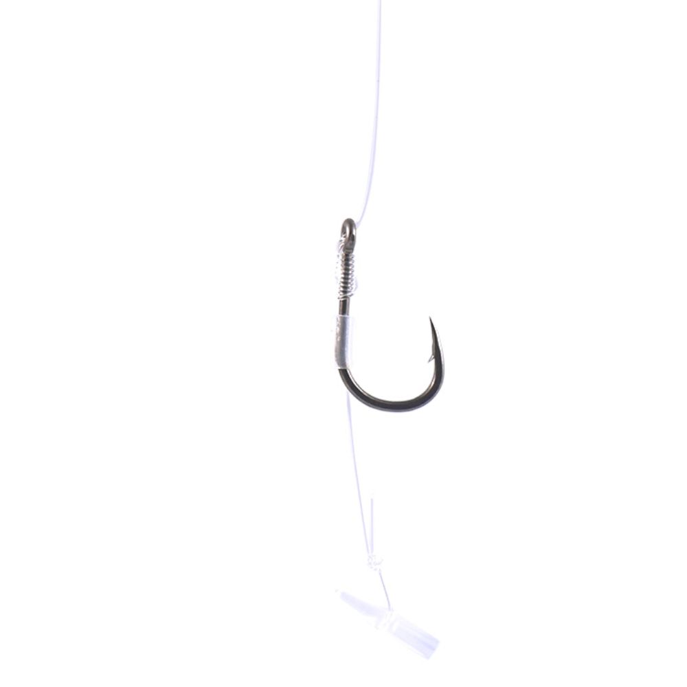 BKK Feeder Tournament Fishing Snelled Strong Wire Hook Rig PUSH