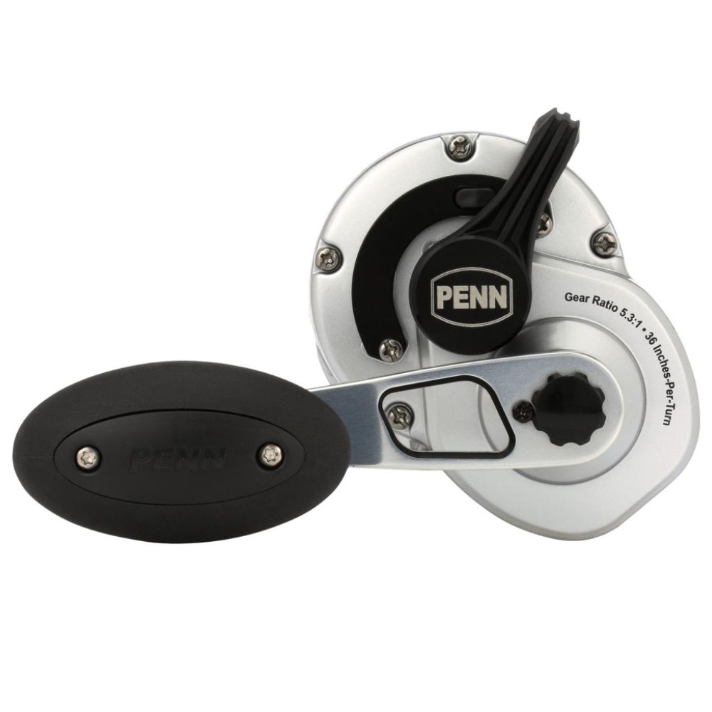 PENN Conventional One-Speed Right-Handed Reel FATHOM II LEVER DRAG 25NLD
