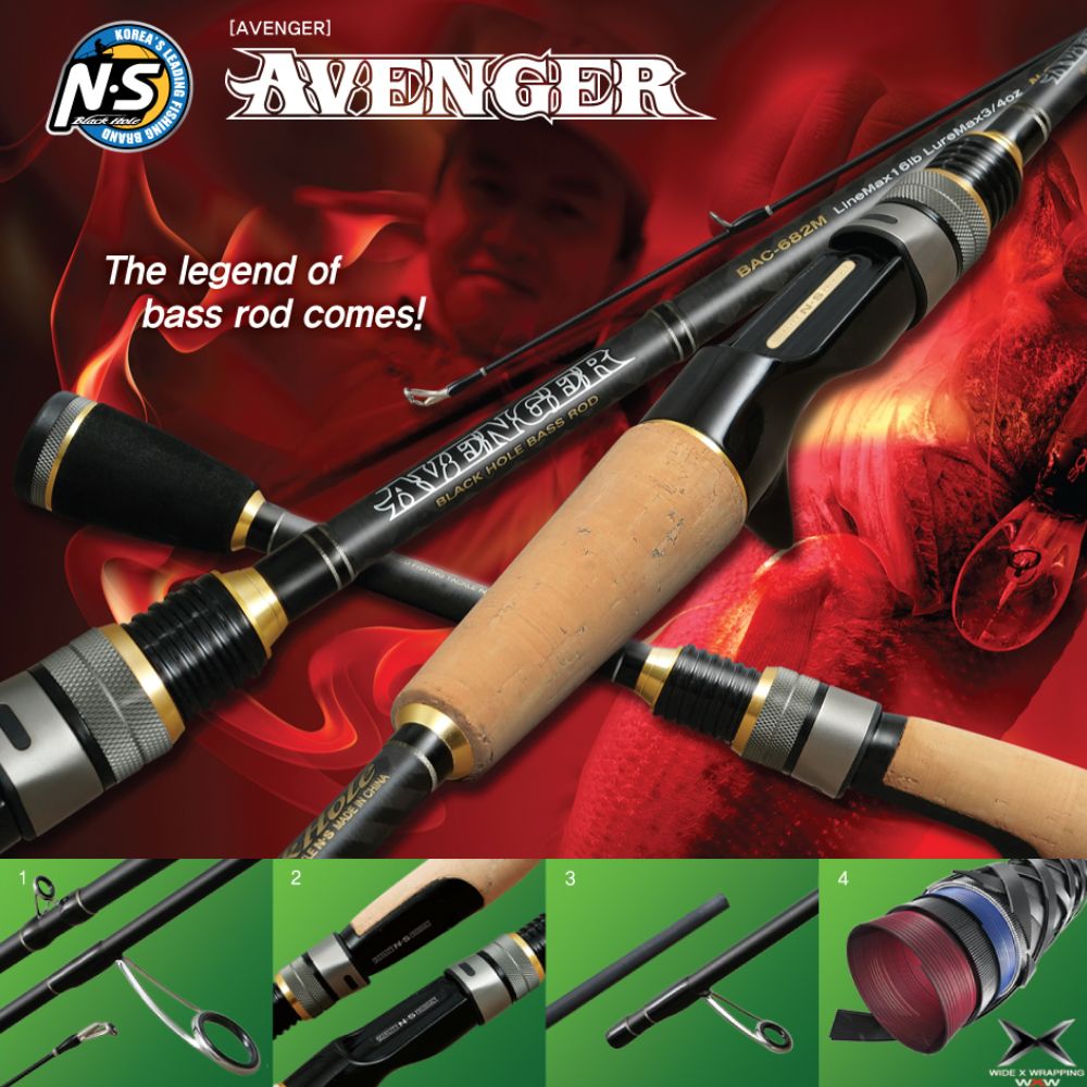 NS BLACK HOLE Squid Fishing Baitcasting Rod KRAKEN WICKED EB-682M