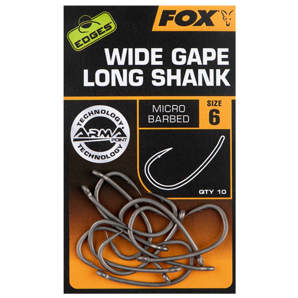 FOX Edges ArmaPoint Super Wide Gape Long Shank Hook