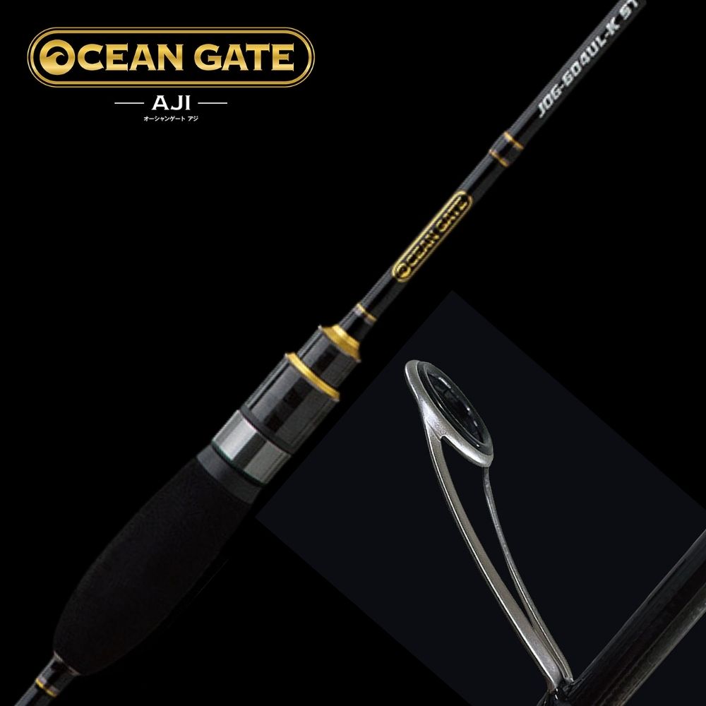 JACKSON Ultra Light Fishing Spinning Rod OCEAN GATE Aji JOG-604UL-K ST AJ  Solid Tip