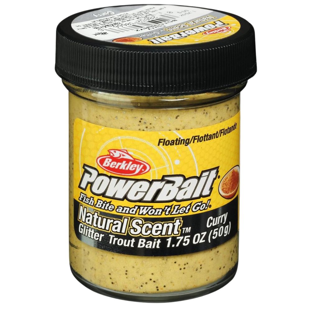 BERKLEY PowerBait Trout Bait Spices DOUGH 1.75oz/50g Curry